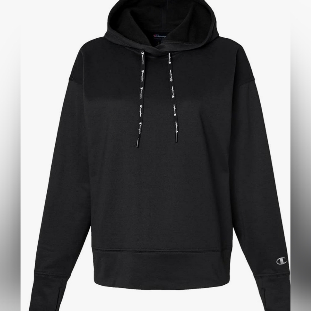 ChAMPION 💥 Black Sport Hoodie/Pullover (Size: Large)